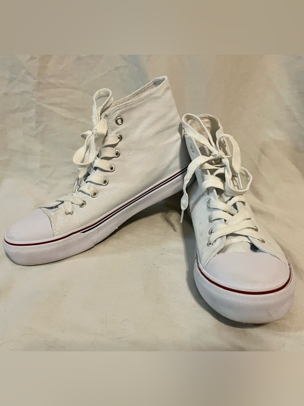 White High Top Sneakers